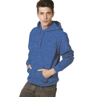 M&O SUDADERA UNISEX FELPA SIN CIERRE CON CAPUCHA 3320