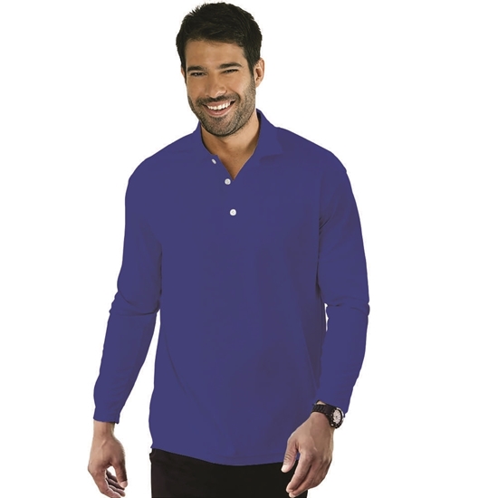 ULTRA DRY POLO MANGA LARGA 100% POLIESTER - Imagen 3