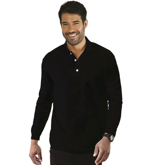 ULTRA DRY POLO MANGA LARGA 100% POLIESTER - Imagen 5
