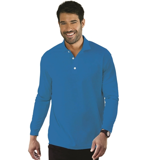 ULTRA DRY POLO MANGA LARGA 100% POLIESTER - Imagen 7