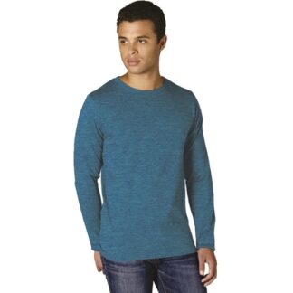 PLAYERA M&O BLEND MANGA LARGA 65/35 POL/ALG RING SPUN ADULTO 3520