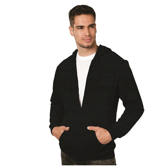M&O SUDADERA UNISEX FELPA CON CIERRE Y CAPUCHA 3331 - Imagen 8