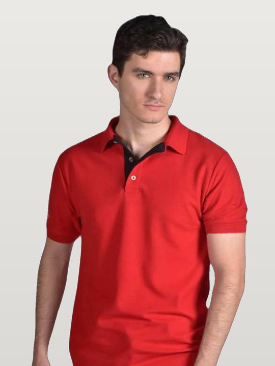 Polo Piqué Contraste